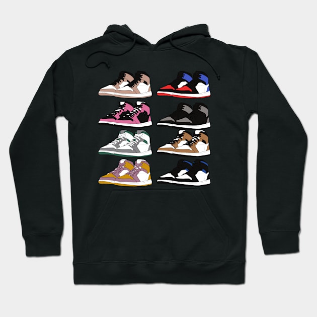 Sneakers pack 2 Hoodie by morgananjos